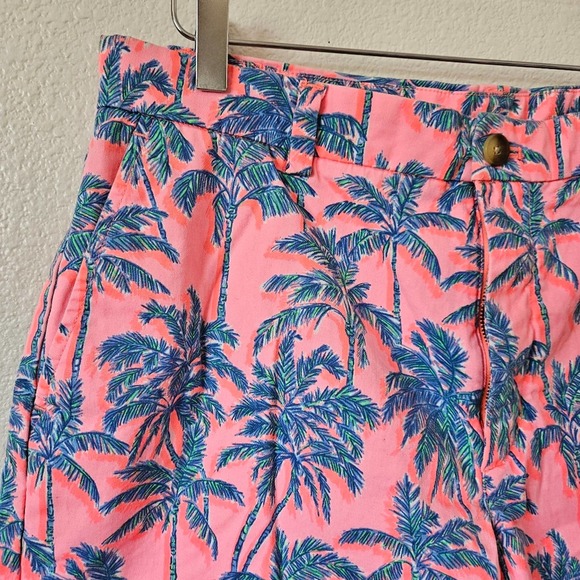 Vineyard Vines Breaker Shorts Palm Trees Size 34 Mens - Picture 4 of 10